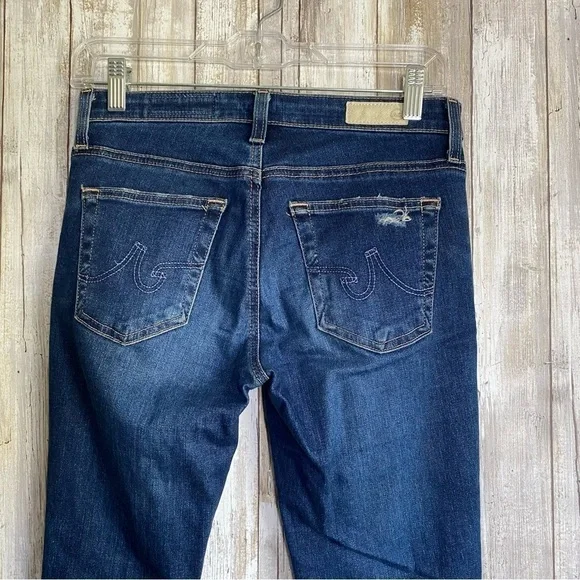 AG Adriano Goldschmied The Legging Ankle Super Skinny Ankle Distressed Jeans - Picture 8 of 8
